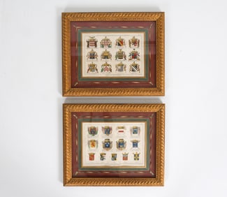 DENIS DIDEROT HERALDS & MEDALS ANTIQUE PRINTS