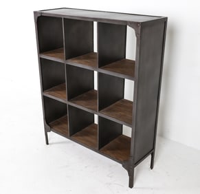 RESTORATION HARDWARE METAL ETAGERE