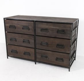 RESTORATION HARDWARE INDUSTRIAL DRESSER