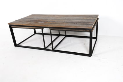 CONTEMPORARY NESTING COFFEE TABLE