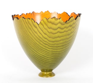 MICHAEL ALLISON ARTISAN WOOD VASE