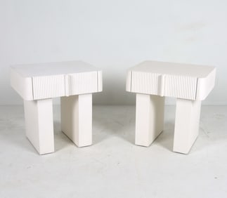 PAIR SARAH SHERMAN SAMUEL 'MERRIT' NIGHT STANDS