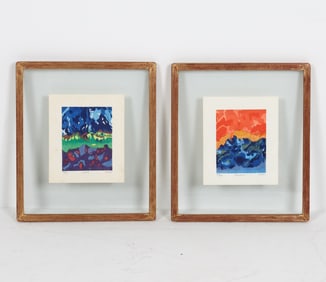 WILLIAM H. PADEN (1930-2004) BLOCK PRINT GROUPING