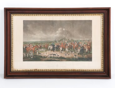 WILLIAM HENRY SIMMONS 'THE BEDALE HUNT' PRINT