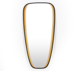 GERMAN ATOMIC WALL MIRROR C. 1950S