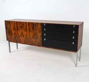 FRANZMEIER GERMAN ROSEWOOD SIDEBOARD C. 1970S