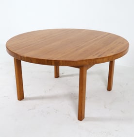 DUTCH BRUTALIST OAK COFFEE TABLE C. 1970S
