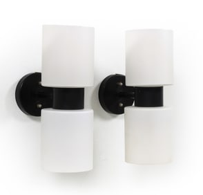 PAIR J. W. BOXMAN FOR RAAK WALL SCONCES C. 1960S