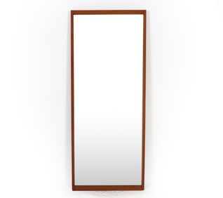 AKSEL KJERSGAARD DANISH TEAK WALL MIRROR C. 1960S