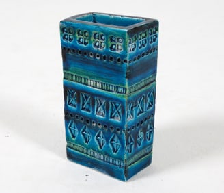 BITOSSI ITALIAN CERAMIC 'RIMINI' VASE C. 1960S