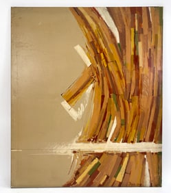 JASHA GREEN (1923-2006) LARGE ABSTRACT O/C