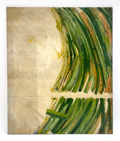 JASHA GREEN (1923-2006) LARGE ABSTRACT O/C