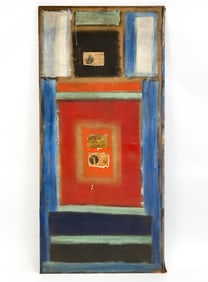 ALLAN HUGH CLARKE (NY, 1919-1979) ABSTRACT M/M