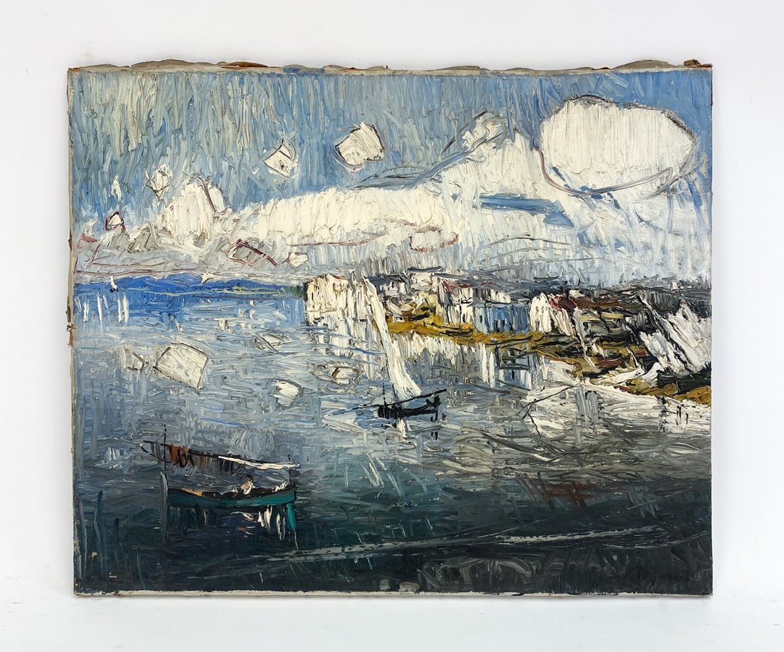 FERNANDO ARASA (SPANISH, 1905-1992) ABSTRACT O/C (1 of 7)