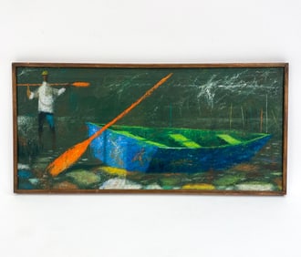 ROBERT J. LEE (1921-1994) ABSTRACT O/C