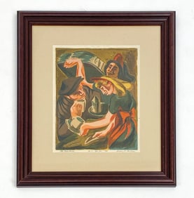 HULDA ROBBINS (US, 1910-2011) SERIGRAPH