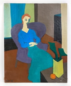 HOWARD KUH (AMERICAN, B. 1920) ABSTRACT PORTRAIT