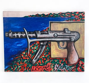 TABO TORAL (B. 1950) MODERN ABSTRACT PAINTING