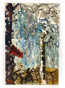 COULTON WAUGH (1896-1973) ABSTRACT O/C