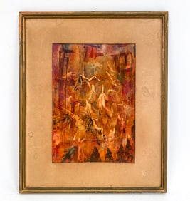 MIGUEL ANTONIO CHAVEZ (MEXICAN, 20TH C.) ABSTRACT