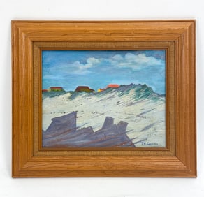 THEODORE K. GRAMM (1888-1961) ABSTRACT O/B