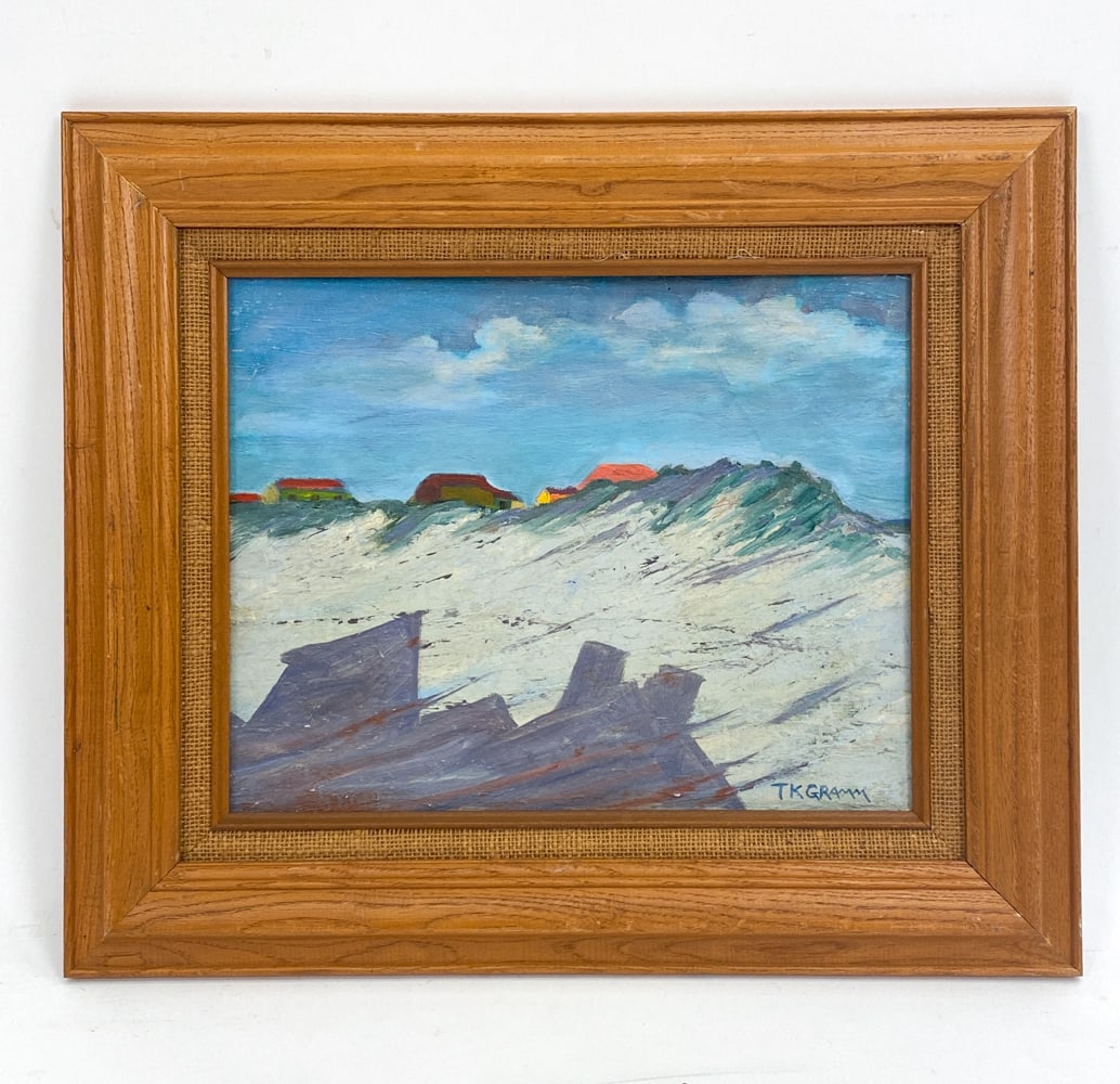 THEODORE K. GRAMM (1888-1961) ABSTRACT O/B (1 of 6)