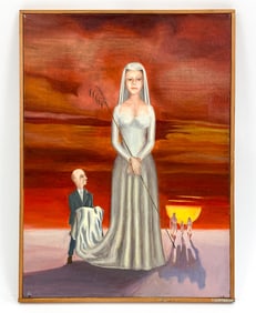 KOWALSKI SUREALIST O/C PAINTING