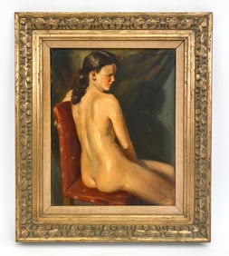 FREDERICK JAMES GILL (1906-1974) NUDE PORTRAIT