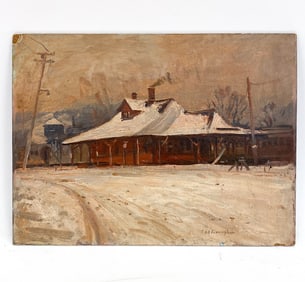 T. S.A. CUNNINGHAM (1899-1976) IMPRESSIONIST