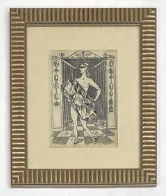HARRY STERNBERG (1904-2001) CHARCOAL DRAWING