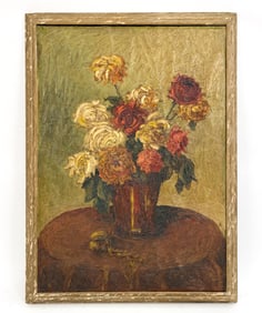 F. VAN DER DOES DUTCH STILL LIFE PAINTING