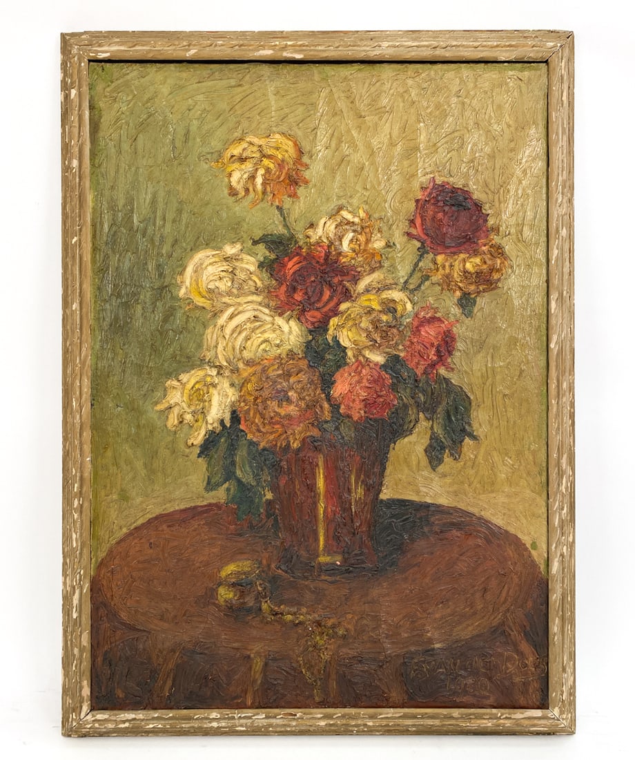 F. VAN DER DOES DUTCH STILL LIFE PAINTING (1 of 5)