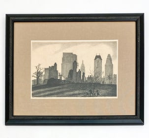 HARRY LEROY TASKEY (1892-1958) ETCHING