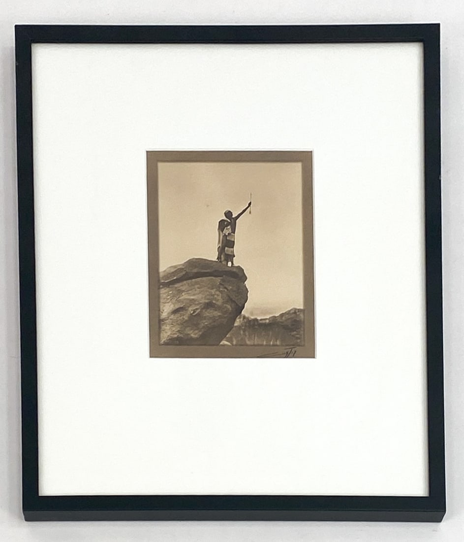 EDWARD SHERIFF CURTIS (1868-1952) PHOTO PRINT (1 of 6)