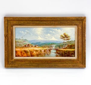 OSWALDO MONCAYO (1923-1984) ECUADORIAN LANDSCAPE