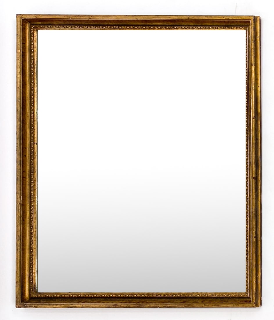LARGE GILT FRAME MIRROR (1 of 5)