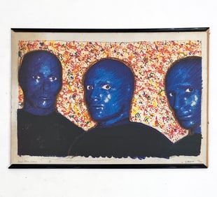 BLUE MAN GROUP LITHOGRAPH