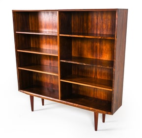 MID-CENTURY DANISH ROSEWOOD BOOKCASE C. 1960S