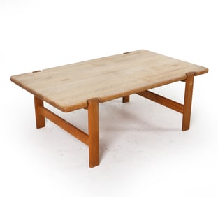 DANISH OAK COFFEE TABLE C. 1970S