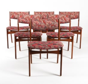 (6) ERIK BUCH STYLE DANISH TEAK DINING CHAIRS