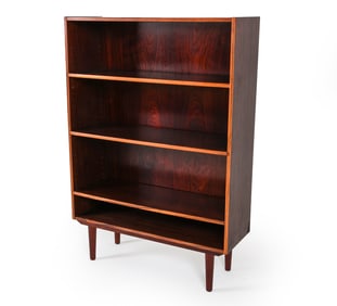 MID-CENTURY DANISH ROSEWOOD BOOKCASE C. 1960S