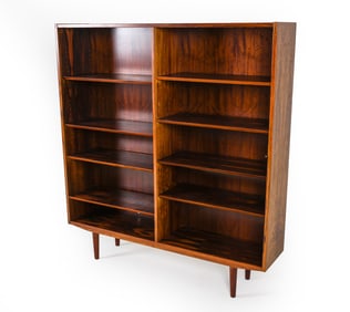 HUNDEVAD DANISH ROSEWOOD BOOKCASE C. 1960S