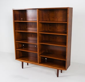 HUNDEVAD DANISH ROSEWOOD BOOKCASE C. 1960S