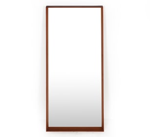 MID-CENTURY DANISH TEAK MIRROR C. 1960S