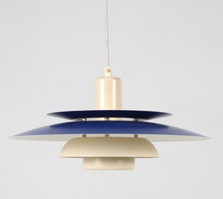 PH 5 STYLE DANISH PENDANT LIGHT C. 1970S