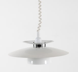 PH 5 STYLE DANISH PENDANT LIGHT C. 1970S