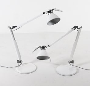 PAIR OF LUCEPLAN FORTEBRACCIO TABLE LAMPS