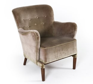 DANISH LOUNGE CHAIR C. 1960S