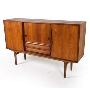 MID-CENTURY DANISH ROSEWOOD HIGHBOARD C. 1960S