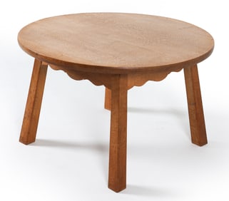 HENNING KJAERNULF STYLE OAK COFFEE TABLE C 1960S